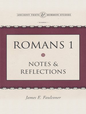 cover image of Romans 1: Notes and Reflections